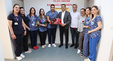 Başkan Kayalar’dan Hemşirelere Ziyaret