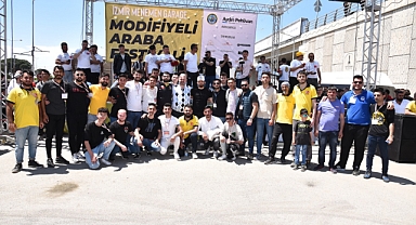 Menemen Modifiyeli Araba Festivali Yapıldı