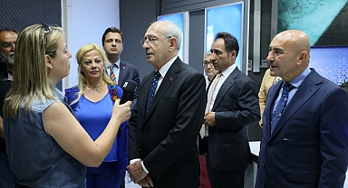 CHP Genel Başkanı Kemal Kılıçdaroğlu'dan Uluslararası Basın Merkezi'ne Ziyaret 