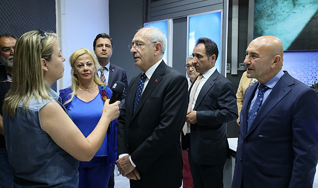 CHP Genel Başkanı Kemal Kılıçdaroğlu'dan Uluslararası Basın Merkezi'ne Ziyaret