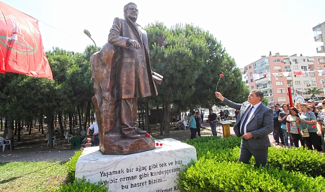 Nazım Hikmet Karşıyaka'da Anıldı