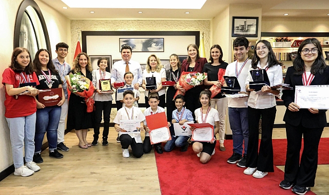 Şampiyonlardan Başkan Kılıç’a Teşekkür Ziyareti