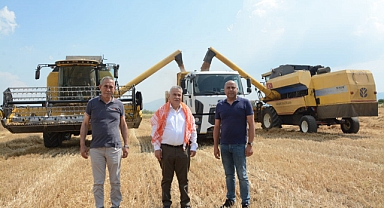Torbalı Belediyesi Buğday Hasadına Başladı
