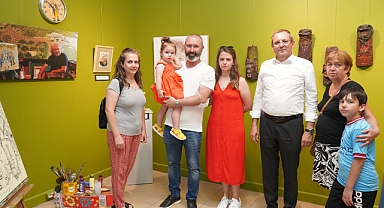Ayvalık'ta Ressam Arif Buz’un Anısına Sergi
