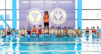 Buca’da İlk Başarılı Kulaç Heyecanı