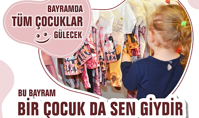 Menderes'te Bayramda Tüm Çocuklar Gülecek