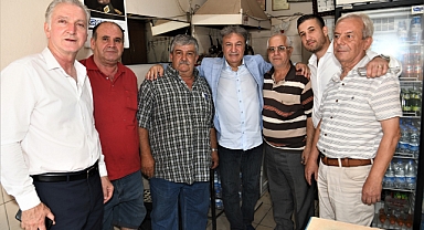 Başkan Mustafa İduğ Esnafı Dinledi
