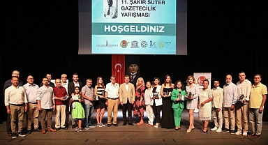 Bergama 11. Şakir Süter Gazetecilik Yarışması'nda Ödüller Sahiplerini Buldu