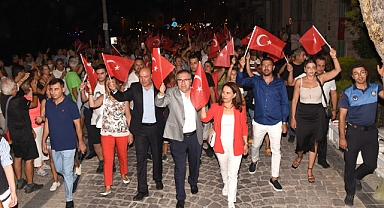 Foça’da Zafer Bayramı Coşkusu