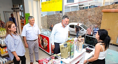 Başkan Serdar Sandal Çiçek Mahallesi’ni Ziyaret Etti