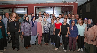 Bayraklı'da Başkan Serdar Sandal Gümüşpala’da Vatandaşla Buluştu
