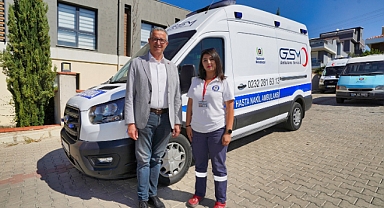 Gaziemir’in İlk Kadın Ambulans Şoförü