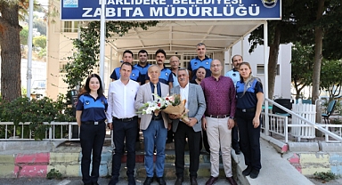 Narlıdere'de Zabıta Haftası Ziyareti