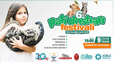 Çiğli Belediyesi 6. Pati Dostları Festivali'ne Hazır