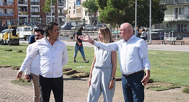Kemalpaşa’da Parklar Yenileniyor