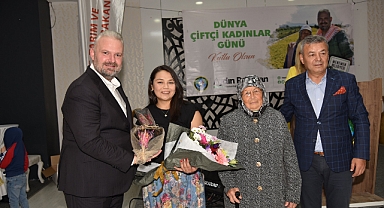 Menemen'de Dünya Çiftçi Kadınlar Günü
