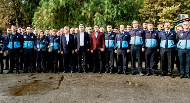 Bayraklı'da Başkan Serdar Sandal’dan Zabıtaya Ziyaret