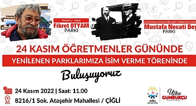 Çiğli’de Öğretmenler Günü Etkinliklerle Kutlanacak