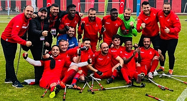 İzmirli Amputeler Türkiye Üçüncüsü Oldu