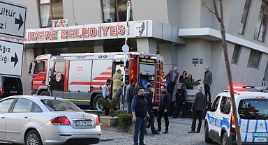 Narlıdere Belediyesi'nde Yangın Tatbikatı