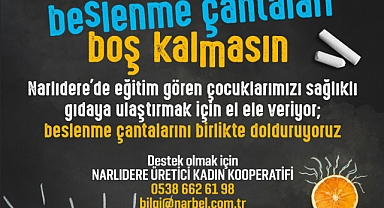Narlıdere'de Çocuklara Beslenme Desteği