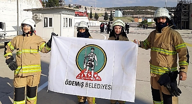 Ödemiş İtfaiyesi eğitim aldı