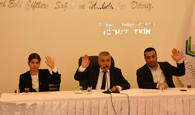 Torbalı'da Dev Protokol Meclisten Geçti