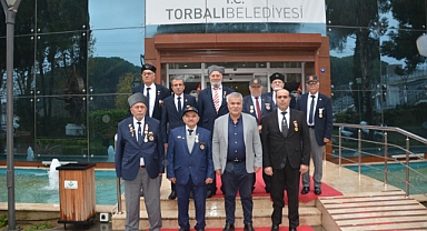 Torbalı'da Gazilerden Başkan Tekin’e Ziyaret