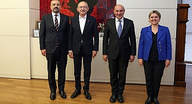 Aslanoğlu'ndan Kılıçdaroğlu'na teşekkür ziyareti