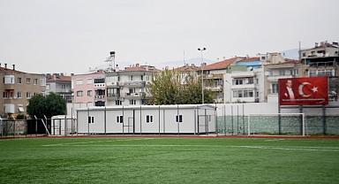 Bornova Şehir Stadı’na yeni soyunma odaları