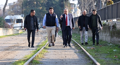 Buca'nın Eski tren yolu hattı yeni turizm rotası olacak
