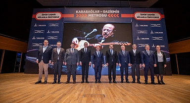 Karabağlar-Gaziemir Metrosu yola çıkıyor