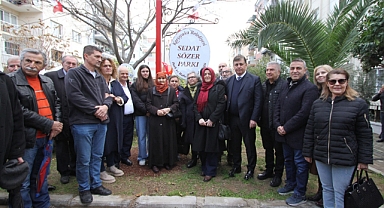 Karşıyaka'da Sedat Sözer'in adı ölümsüzleşti
