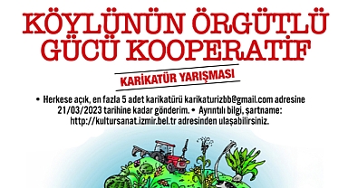 “Köylünün Örgütlü Gücü Kooperatif” Karikatür Yarışması