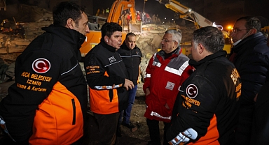 Buca Belediyesi deprem bölgesiyle tek yürek oldu