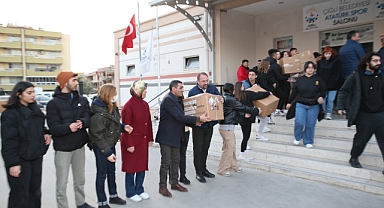 Çiğli’de Depremzedeler için Dayanışma Seferberliği Sürüyor