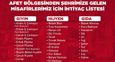 Efes Selçuk'tan yardım seferberliği