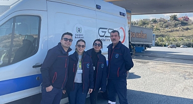 Gaziemir'den sağlıkçı ve ambulans desteği