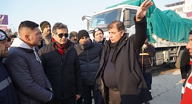 Karşıyaka Belediyesi deprem bölgesinde