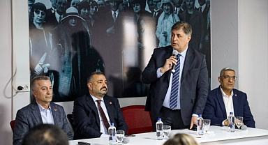 Karşıyaka Belediyesinin teşekkür ziyareti