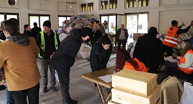 Ödemiş’te yardım kampanyasına büyük destek