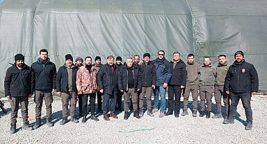 Torbalı Belediyesi tüm birimleriyle deprem bölgesinde seferber oldu