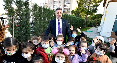 Bayraklı’nın öğrencileri doğa ile iç içe