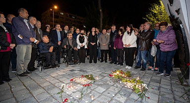 Depremde yitirilen canlar için İzmir’den “sessiz çığlık” yükseldi