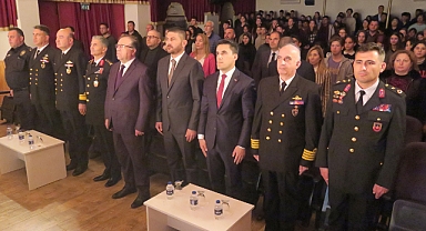 Foça’da İstiklal Marşı’mızın kabulü anıldı