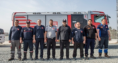 İzmir İtfaiyesi Hatay’da gece gündüz çalışıyor