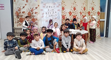 Minikleri Yaşlılara Saygı Haftasında Büyüklerini Unutmadı