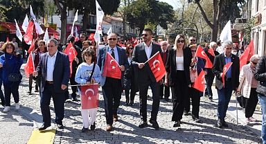 Atatürk’ün Foça’ya gelişinin 89.yıl dönümü anıldı