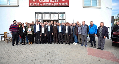 Bayraklı'da Başkan Serdar Sandal vatandaşlarla buluştu