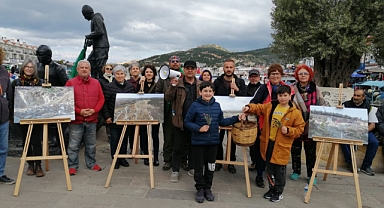 Foça'da Çevreci Fotoğraf Sergisi